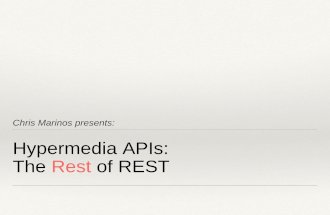 Hypermedia APIs: The Rest of REST