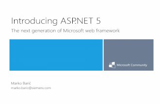 Introduction to ASP.NET 5
