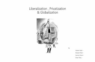 Liberalization , privatization and Globalization