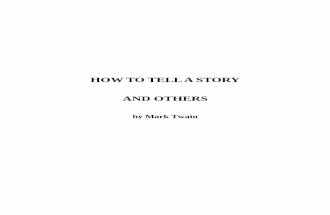 How to tell a story by Mark Twain