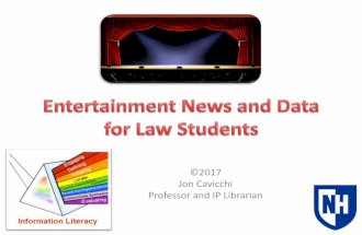 Entertainment Industry News and Data