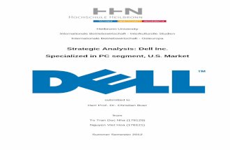 Dell strategic manamgent paper - Nha To and Hoa Nguyen