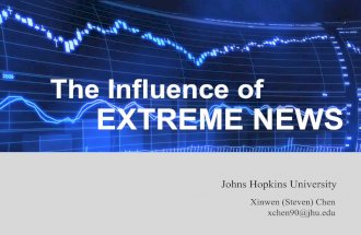 The Influence of Extreme News - Xinwen Chen