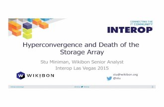 Hyperconvergence and Death of the Storage Array - Interop 2015