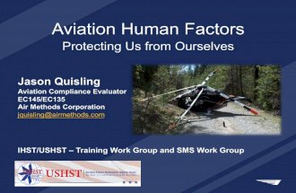 Helicopter Aviation: Human Factors