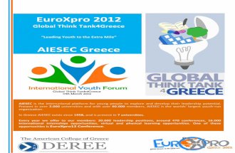 Euroxpro 2012 International Youth Forum presentation