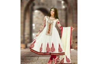 Latest trends of bridal anarkali suits 2014 for women