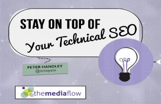 Stay On Top Of Your Technical SEO