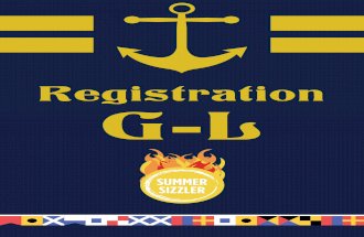 Main Nautical Themed Registration Sign