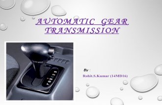Automatic gear transmission