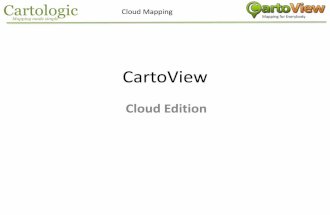 CartoView Mapping in the Cloud