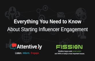 Everything You Need to Know About Starting Influencer Engagement