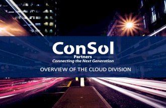 Cloud Division Overview