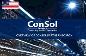 ConSol Partners Boston Overview