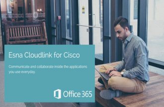 Esna Cloudlink for Cisco + Microsoft Office 365 PREVIEW