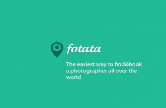 Fotata.com prezentation