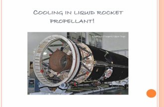 Cooling in liquid rocket