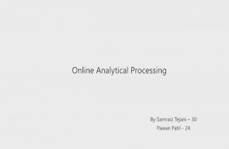 Online analytical processing