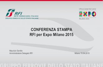 La rete ferroviaria potenziata per Expo Milano 2015