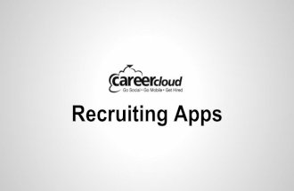 Recruiting apps by CareerCloud.com