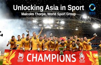 Malcolm Thorpe | Unlocking Asia In Sport | Money In Sport