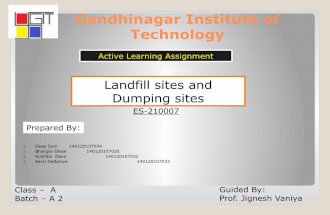 LAND FILL SITE AND DUMPING SITE