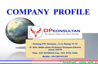 Dp Konsultan company profile I telp 087884302987