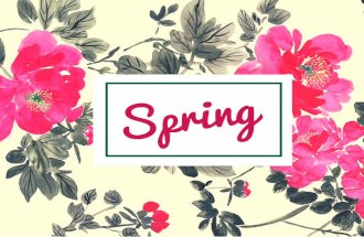Fun Spring Activities Checklist