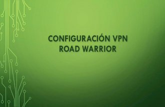 Configuracion  vpn