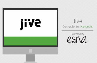 Jive Connector for Hangouts