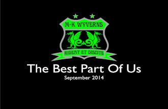 Best Part of Us 2014 by The Wyverns
