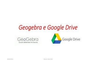 GeoGebra e Google Drive