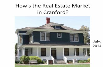 Cranford Real Estate Market Update - July 2014