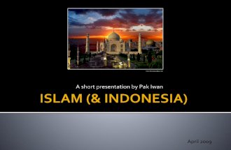 Islam (and Indonesia)