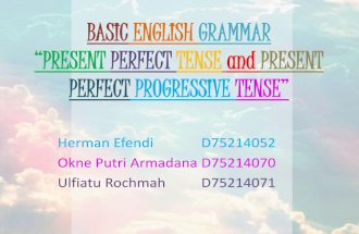 Present perfect & perfect continous
