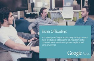 Esna Officelinx + Google Apps