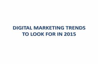 Digital Trends 2015