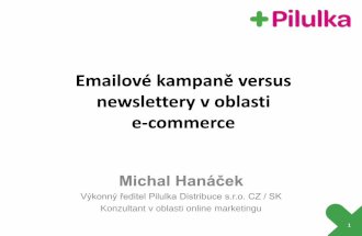 Prezentace LDO kveten -  Michal Hanacek, Pilulka.cz