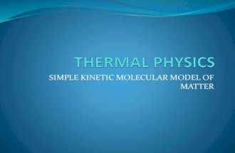 2.1 form 3 simple kinetic molecular model of matter