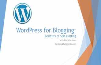WordPress for Blogging: Benefits of Self-Hosting