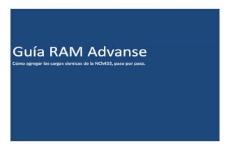 ArqUtal - RAM Advanse análisis sísmico