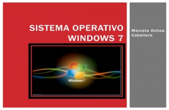 Sistema operativo windows 7