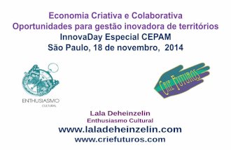 Economia Criativa e Colaborativa: oportunidades para gestão inovadora de territórios
