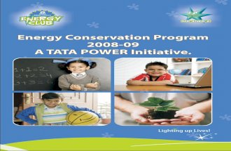 Energy Conservation Booklet for Kids: Clubenerji