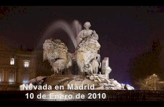 Nevada En Madrid 10 De Enero De 2010
