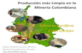 Producción más limpia en la mineria colombiana