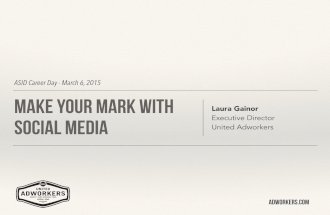 Make Your Mark with Social Media - ASID Career Day