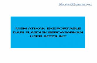 Mematikan exe portable dari flasdisk berdasarkan user account