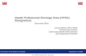 HPSA Presentation for BOD Meeting 11-2014