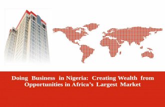 The West Africa-America Chamber of Commerce & Industries presents: